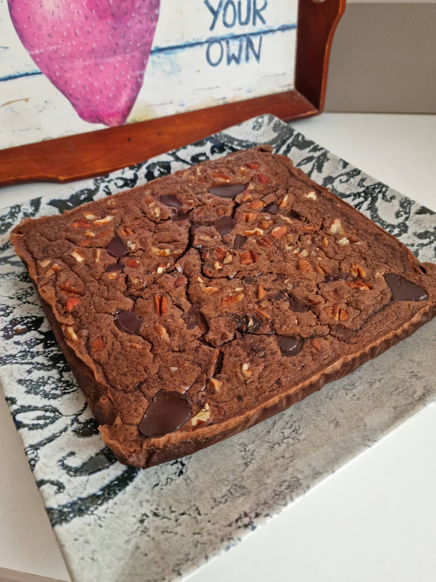 Brownie keto 】de chocolate Ketoayuno