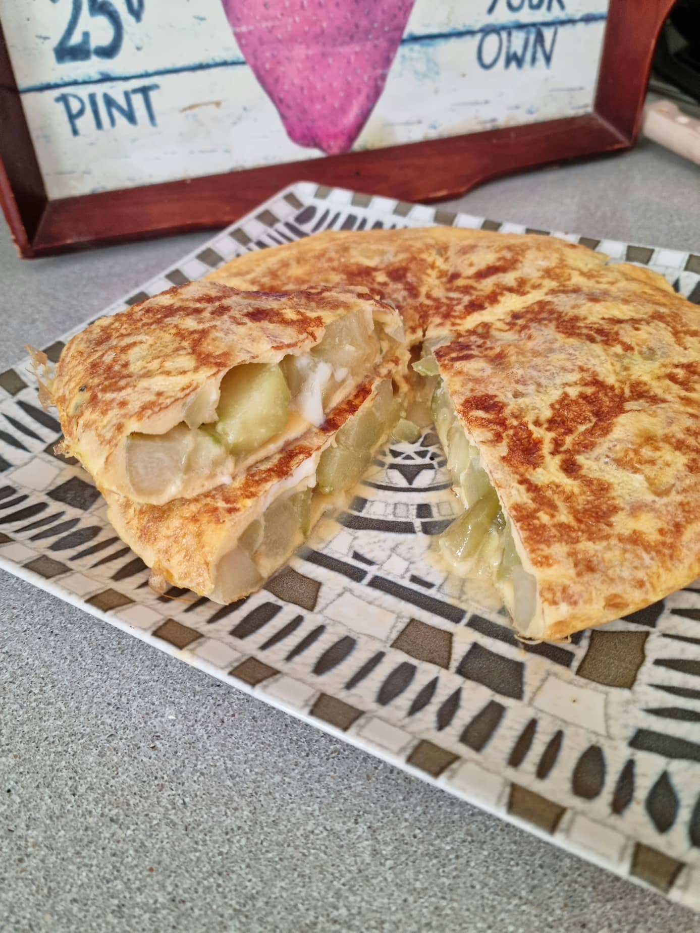 Tortilla española keto baja en carbohidratos Ketoayuno